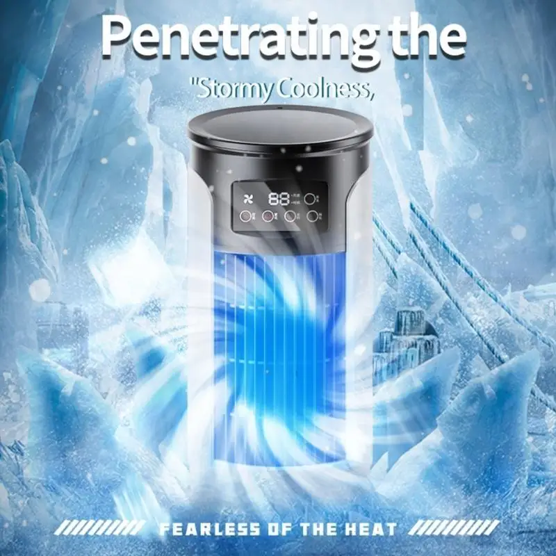 27rb portátil mini ar condicionado ventilador resfriamento 6 velocidades resfriamento velocidade Substitua para o