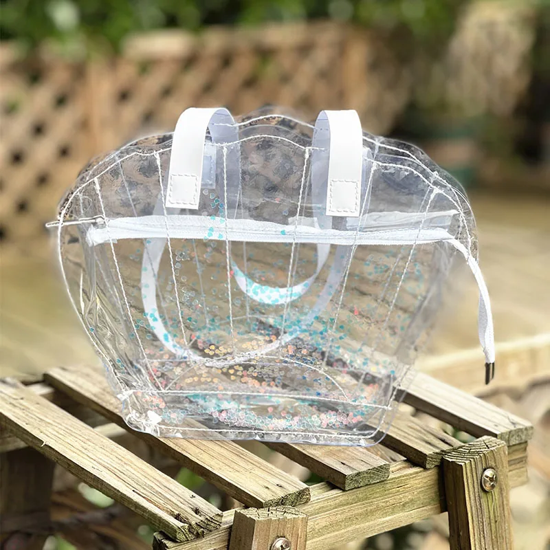 

Детская сумка, прозрачная водонепроницаемая дорожная сумка большой емкости, детская пляжная сумка