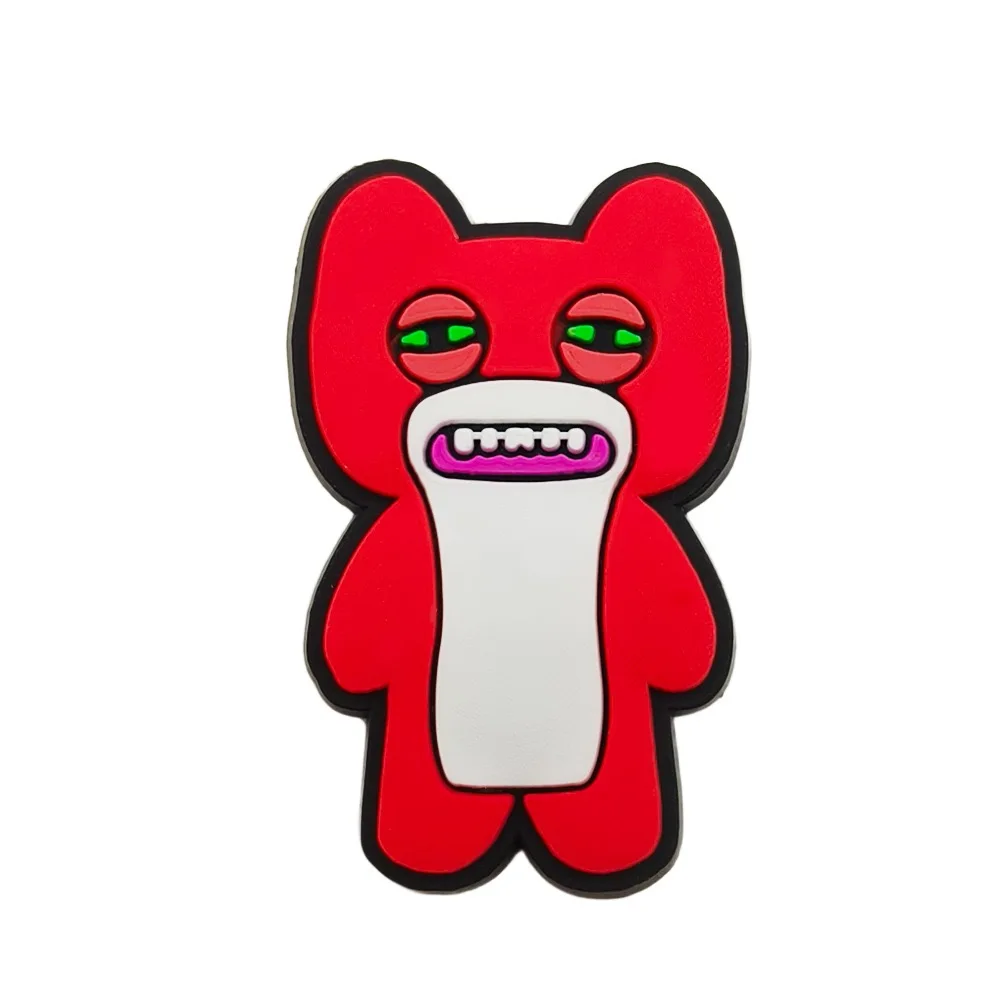12/50 Stück Fuggler Monster Schuh Charms Cartoon Zähne Monster Schuhe Dekoration Zubehör Schnalle DIY Clogs Sandale Armband – Detail 11