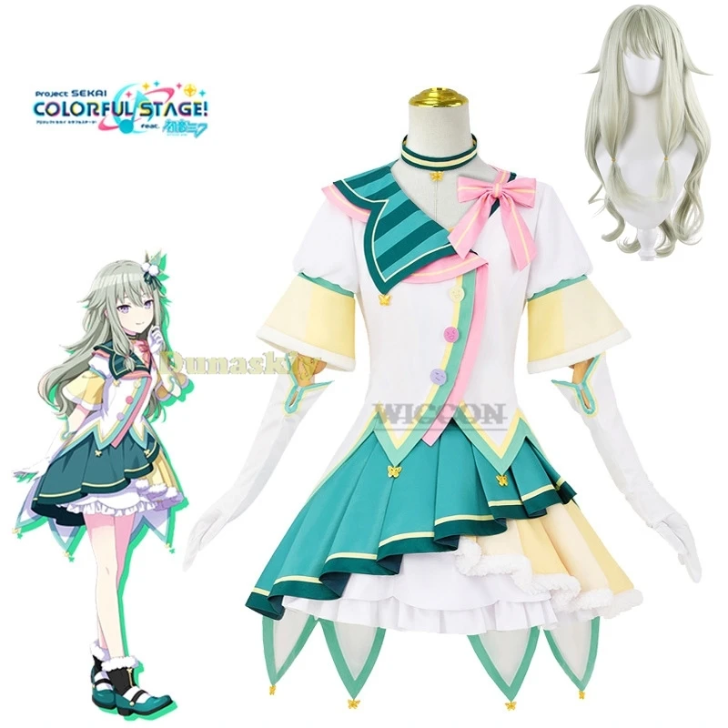 

Kusanagi Nene Cosplay Costume Anime Project Sekai Colorful Stage lolita cos pjsk 3rd cos Princess Dress Wig Halloween Clothing