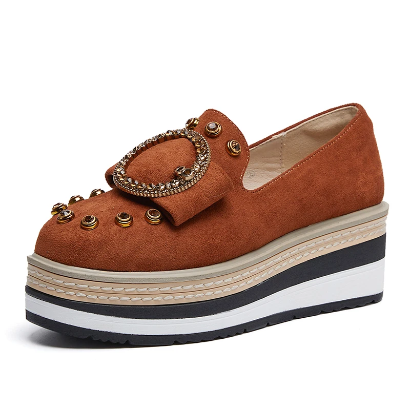 Brown Loafers Women… - image