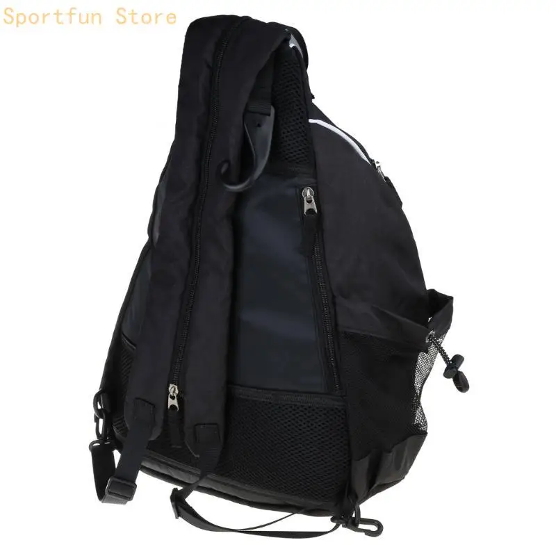 Pickleball Bag Adult Pickleballs Paddles Bag Sport Pickleball Bag Adjustable Slings Bag Crossbody Backpack for Courts X7JD