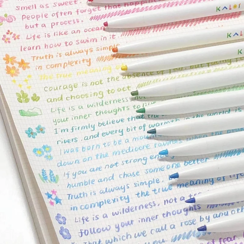 kaco-kalor-lapiz-de-color-automatico-arte-para-estudiantes-pintura-especial-papeleria-nucleo-reemplazable-equipado-con-sacapuntas