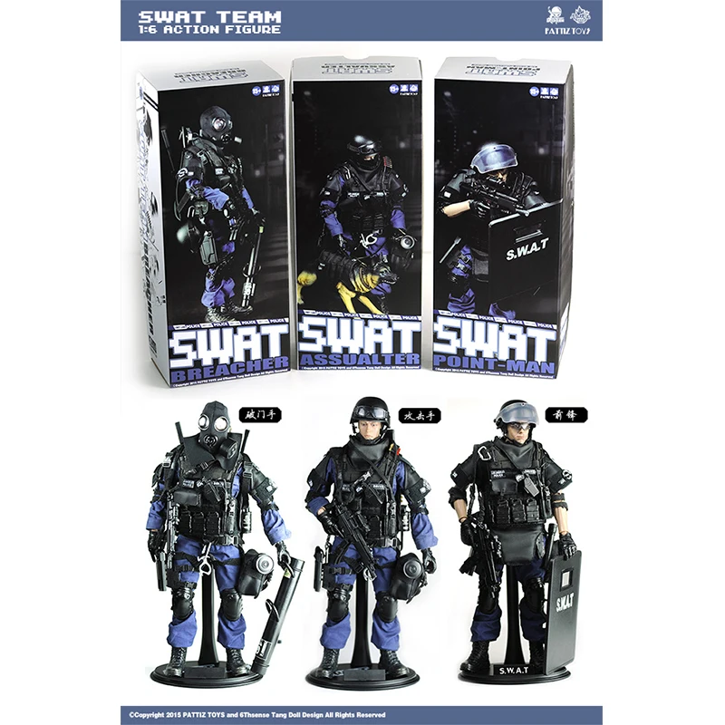 

1:6 Scale Soldier Military Goal-Breaker Vanguard Aggressors Game Character Toys SWAT Series Match 12 Inch Boy Gift Toy Ornaments