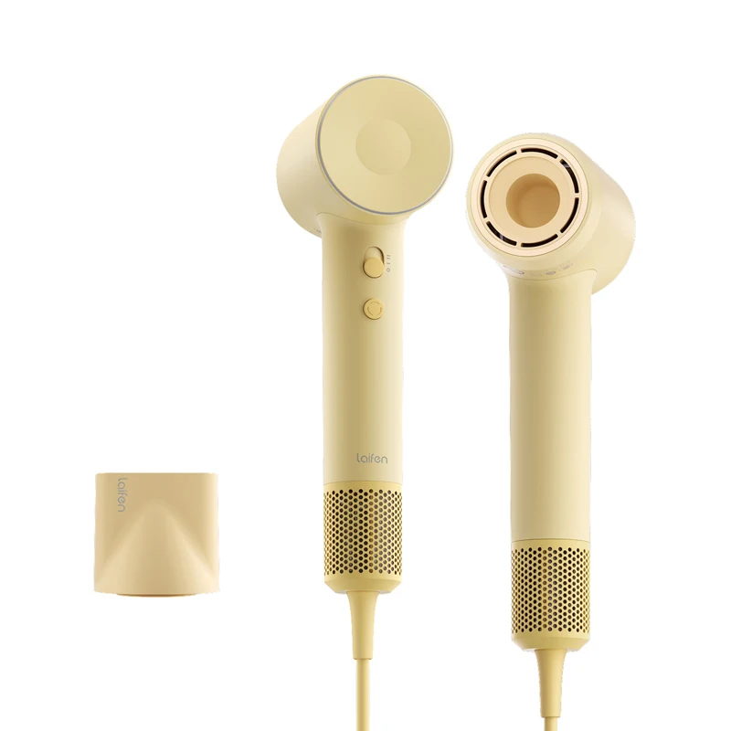 Laifen Se 2 Hoge Snelheid Haardroger 200 Miljoen Negatieve Ionische Haardroger met Kindermodus en 108.000 Rpm Borstelloze Motor Snel Droogende Geluidsarme Haardroger met Magnetische Accessoires