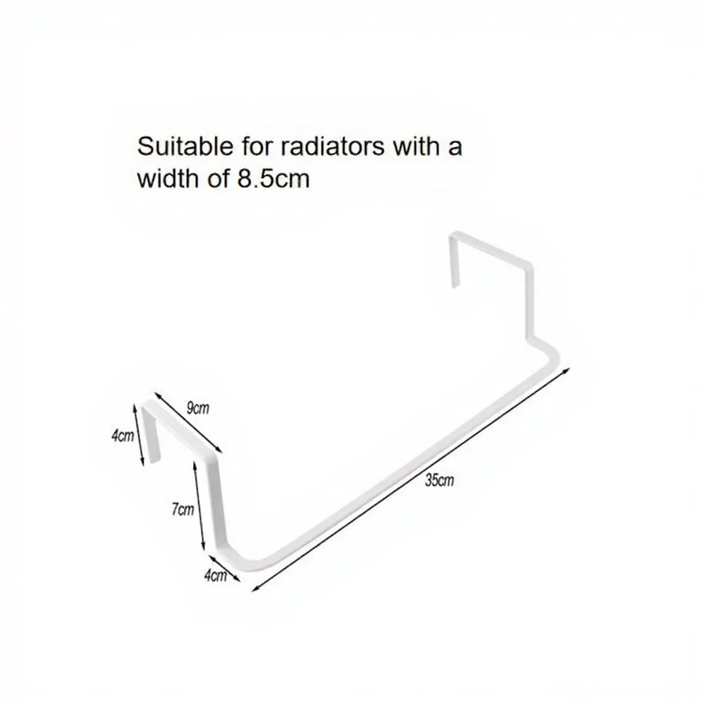 For Radiator Towel Rail Heating Rack for drying and warming towels and clothes robust metal construction with easy installation