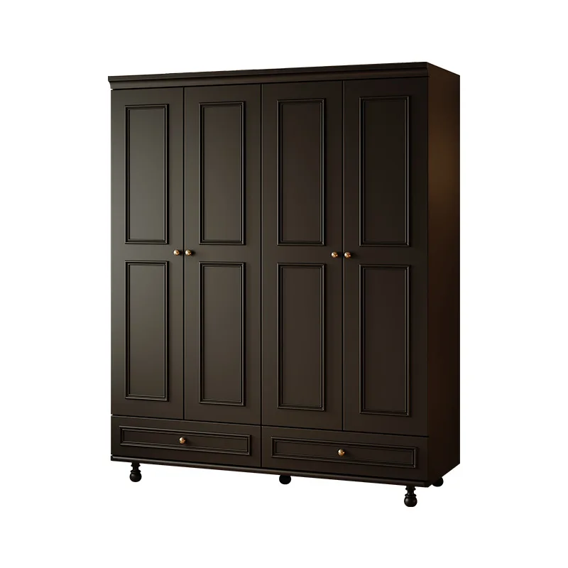 

Vintage Wardrobe Storage Locker American Four Door Wardrobe Bedroom Home