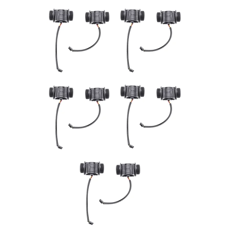 

B28C-10PCS Water Flow Sensor Fuel Flow Meter Water Meter Sensor Flowmeter Water Sensor Counter Indicator FS400A G1