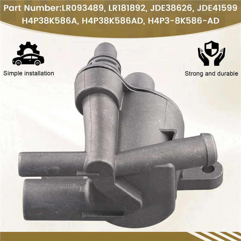 Ingenious-Aluminum Alloy Oil Coolant Liquid Separator LR093489 JDE38626 For Land Rover Range Rover For Jaguar