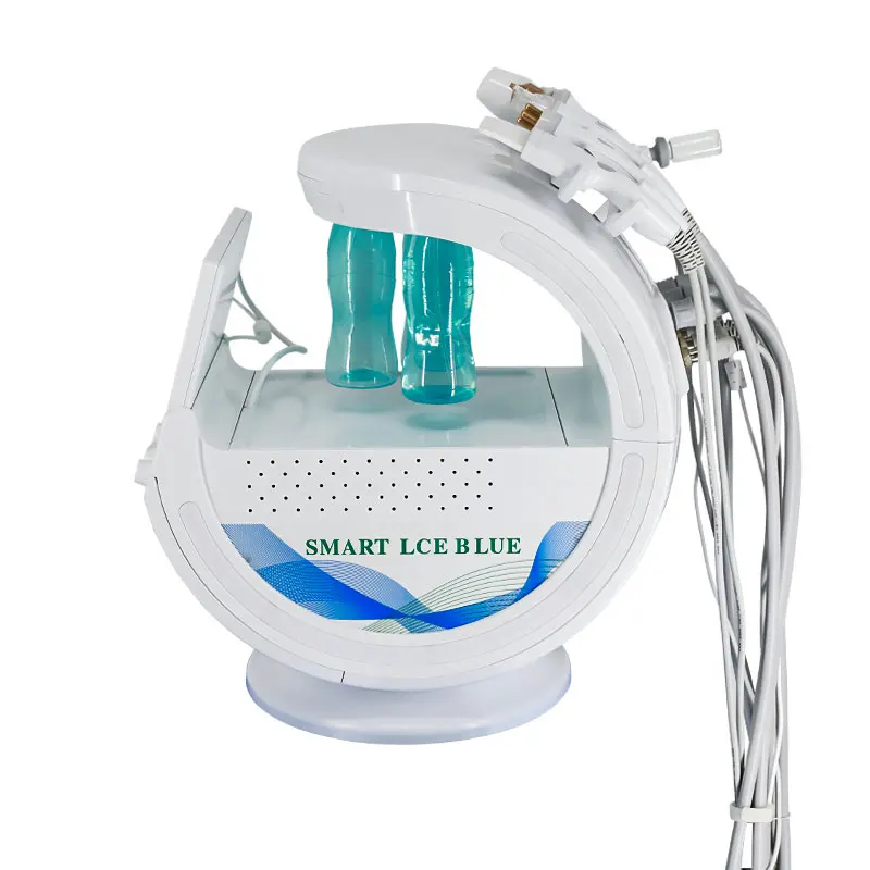 7 في 1 تقشير المياه اللوازم الطبية آلة تجديد الجلد المياه الأكسجين جلدي تحليل جمال الوجه الجلد #4