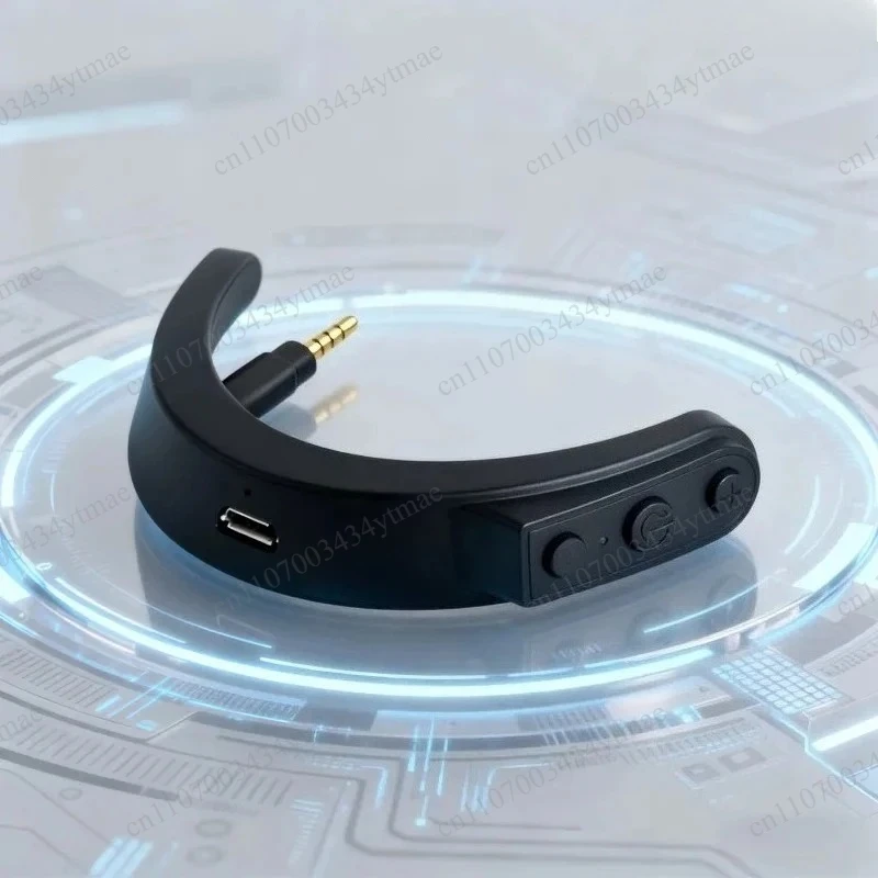 Wireless Bluetooth 5.0 Receiver Adapter Aux Audio Converter for QC25 Wired Earphones