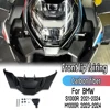 Bmw S1000R M1000R 2021-2024 炭素繊維フロントリップスポイラーウイングフェアリングダウンフォースフロント空力オートバイアクセサリー 1