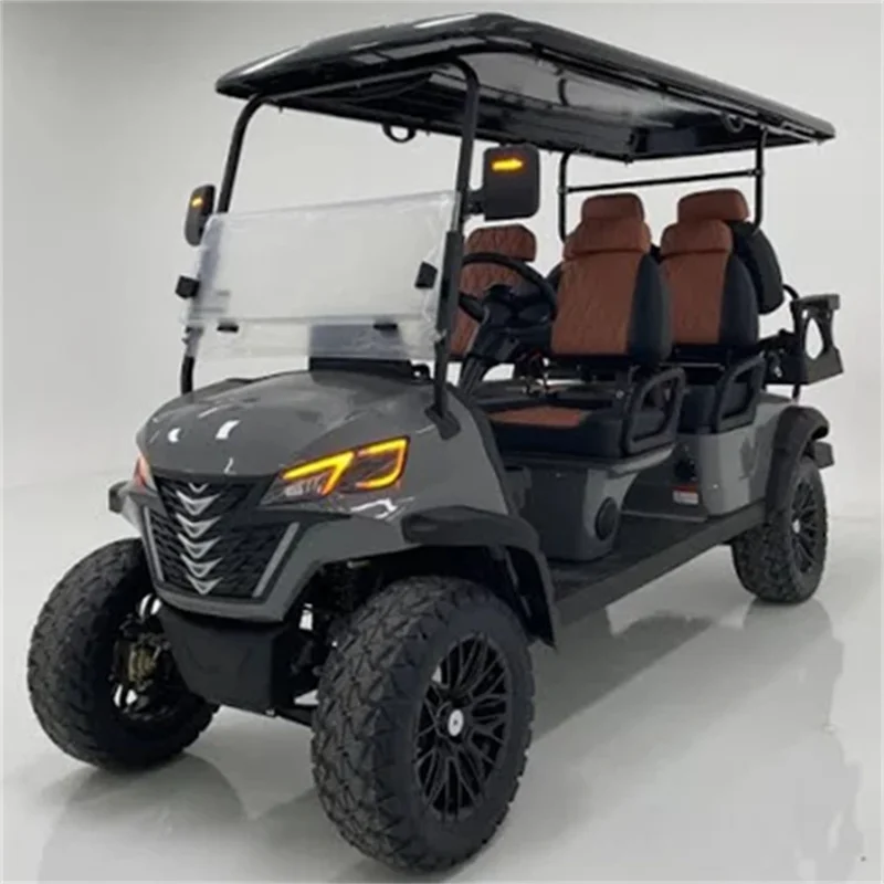 CE Certificate Cheap Car 60V 4 Seater Buggy Electric Four Wheeler Club Lithium Battery Electric Golf Cart