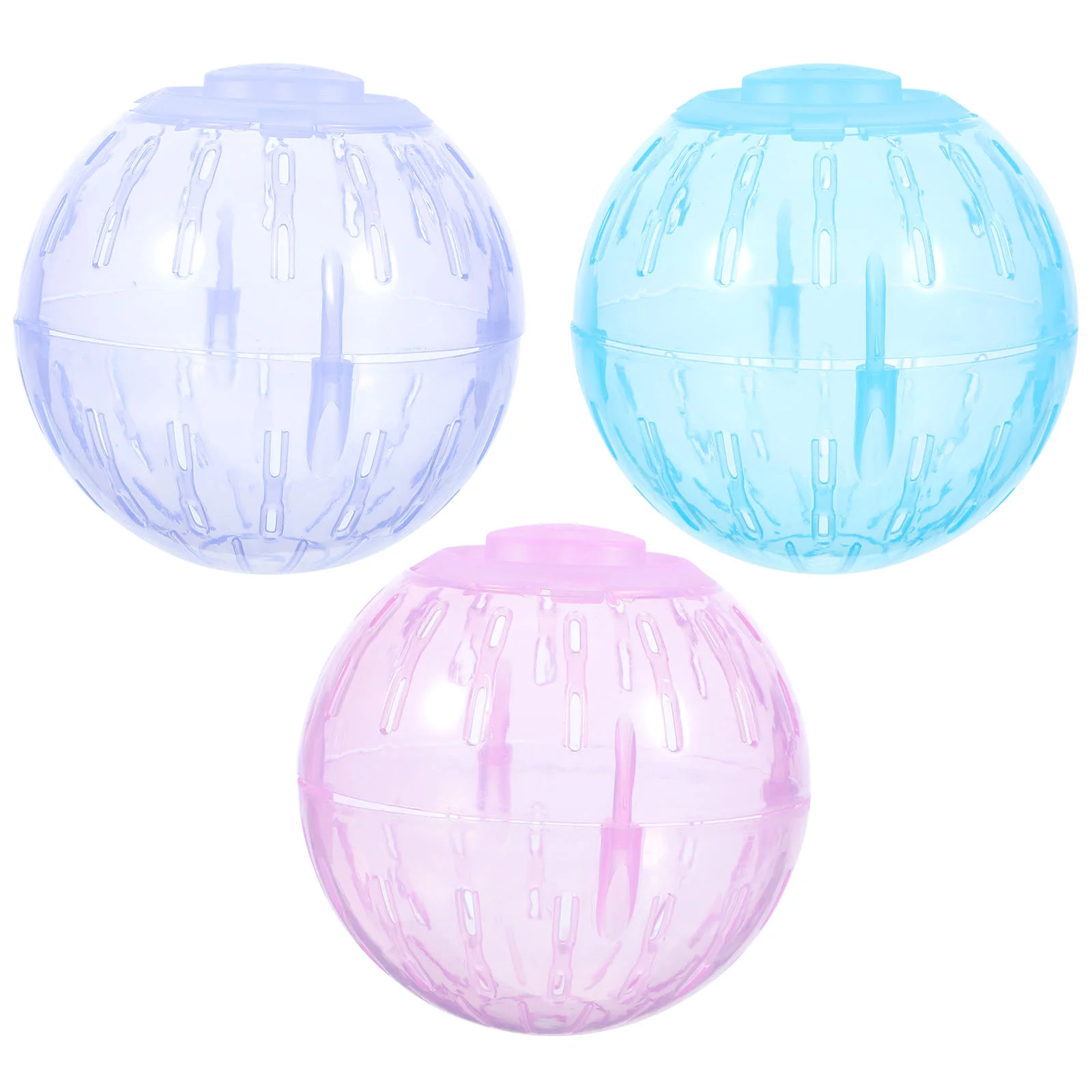 3 PCS Hamster Trotting Ball Sport Balls Mini Plaything Mouse Toy Pet Plastic Supplies