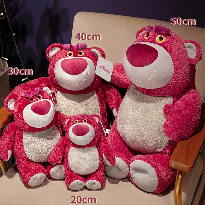 

Disney Toy Story Lotso Strawberry Bear Plush Toy Doll Birthday Gift for Girls Gift for Children Scented Boutique Toy