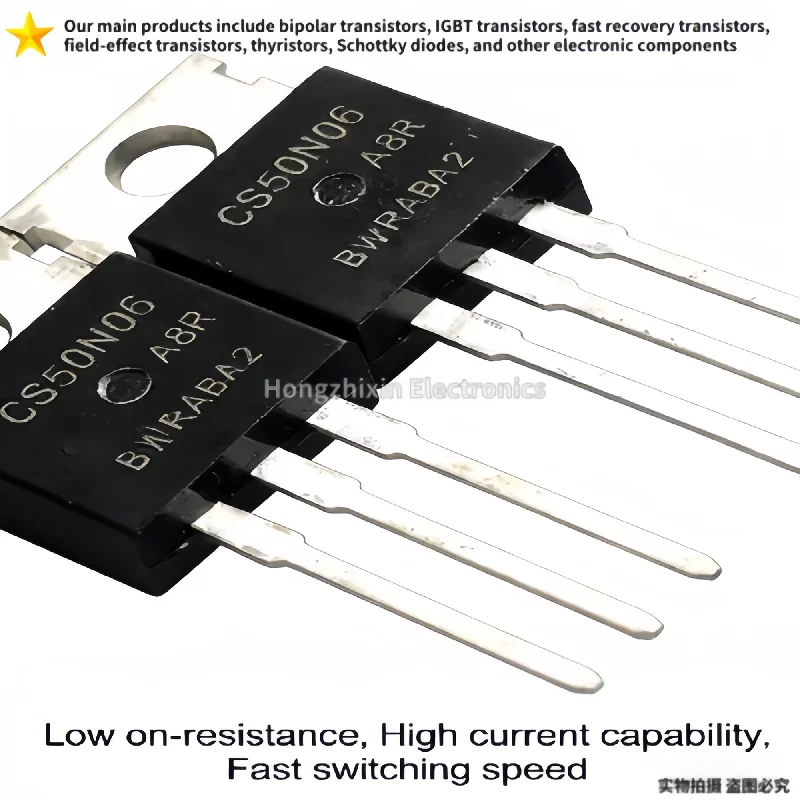 10PCS 100% quality CS15N04 S15N04 5N04 CS50N06 S50N06 50N06 TO-220 MOSFET
