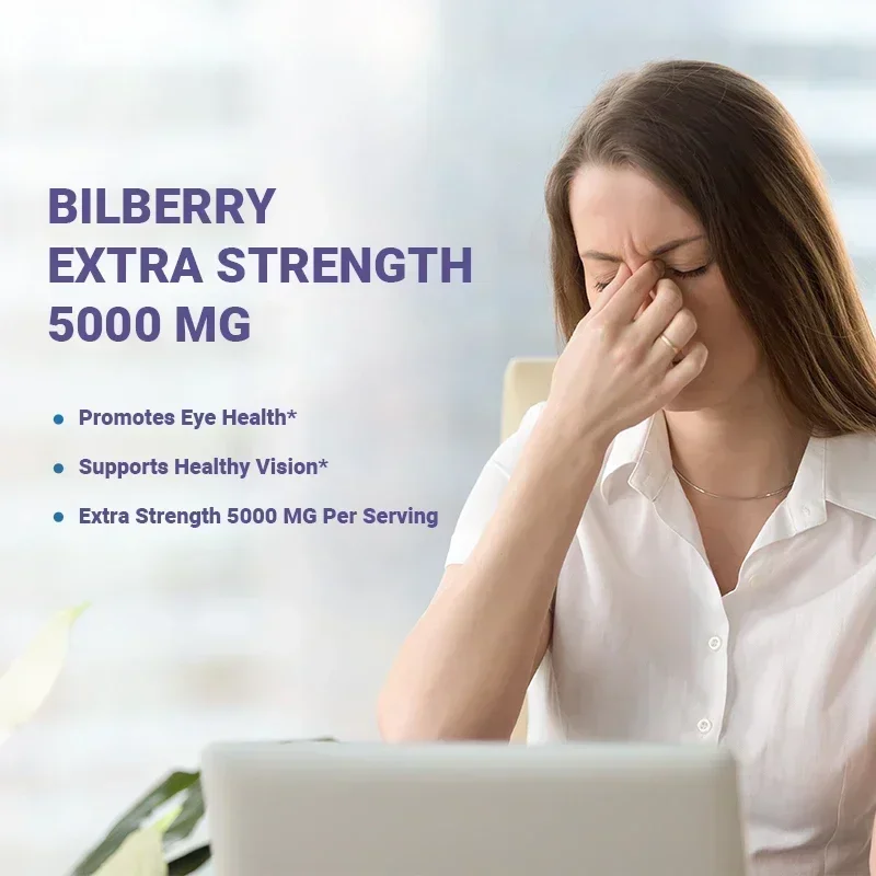 Bilberry Extract - Eye Health Supplement, Relieves Fatigue, Improve Eye Edema, for Vision Health - Image 3