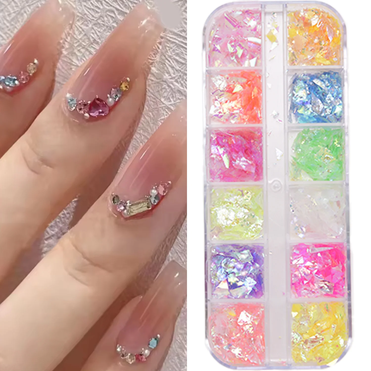 Pailletten Hars Accessoires Polymeer Klei Vlokken Vulmiddel Epoxyhars Glitter Poeder Nagelvulmateriaal Voor Sieraden Maken DIY