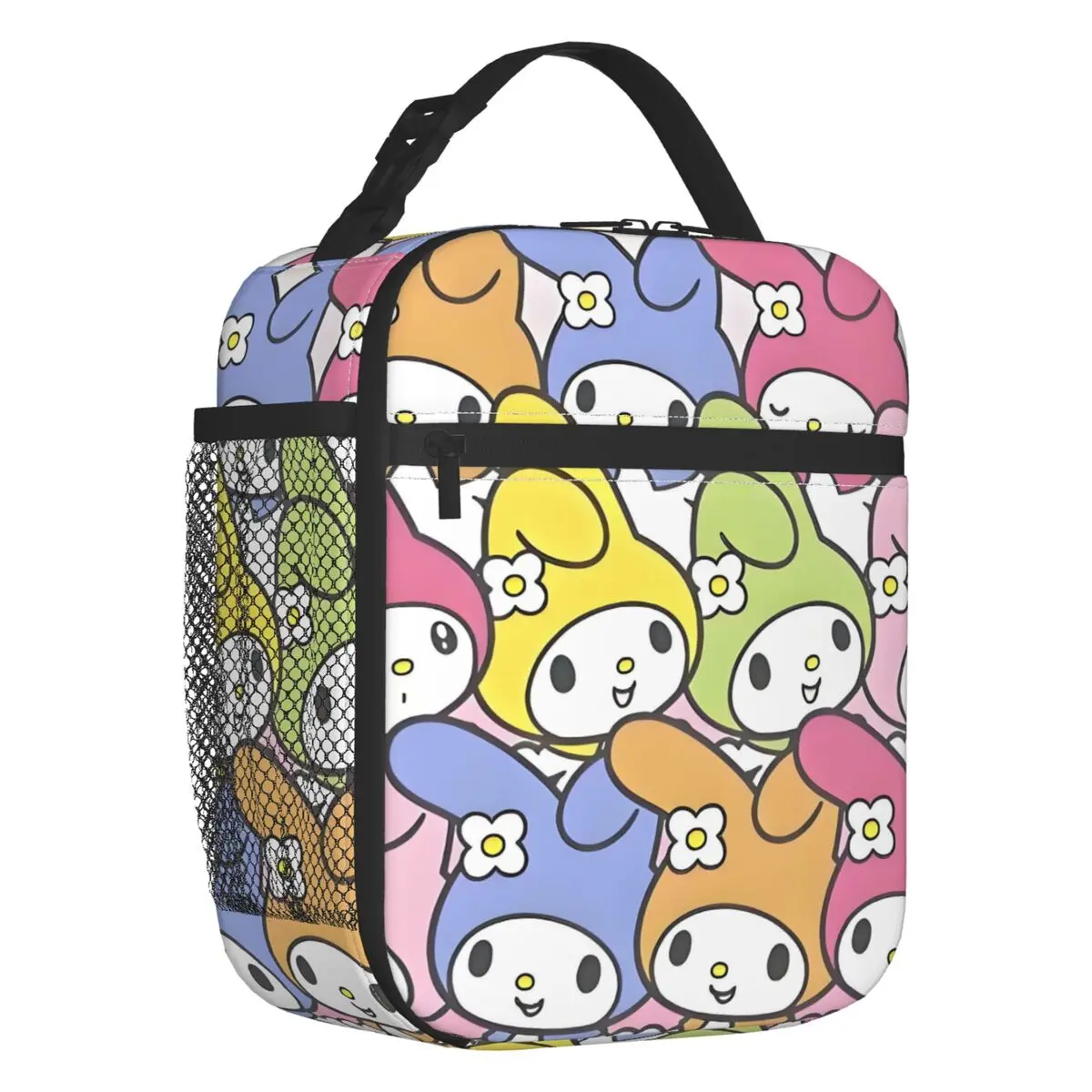 

Аниме My Melody, термоизолированная сумка для обеда, женская портативная сумка для обеда с героями мультфильмов Kawaii для детей, школьников, коробка для хранения еды