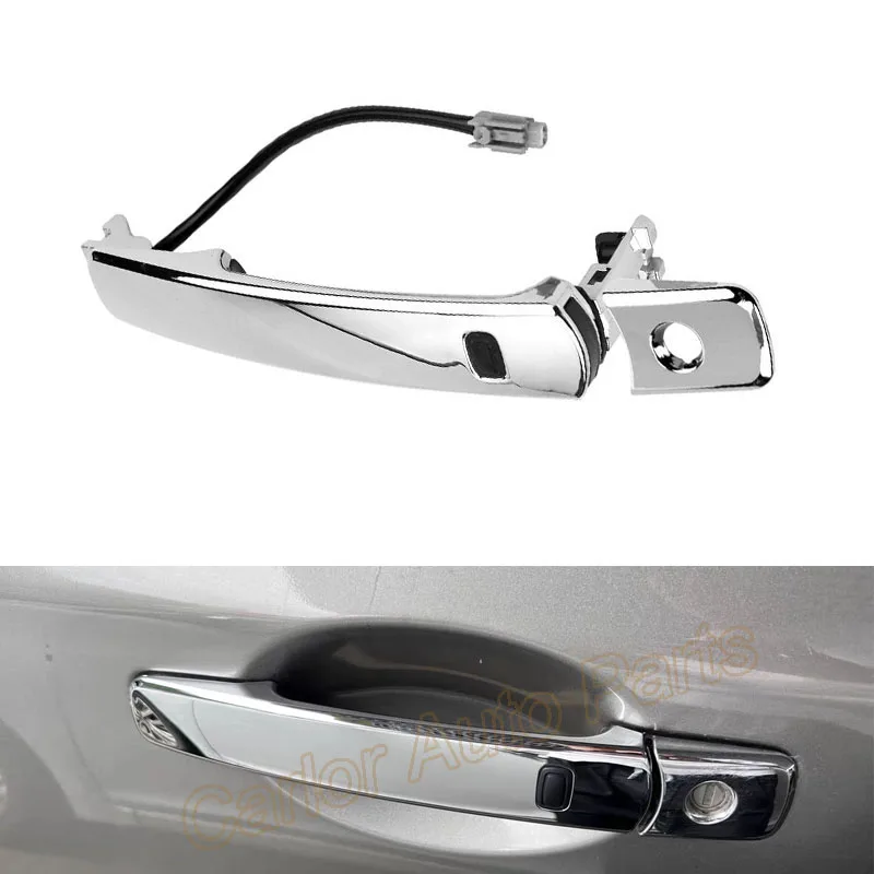 

Внешняя дверная ручка автомобиля, внешняя съемная ручка для Nissan Qashqai 2007-2013 и Murano 2003-2007 Infiniti FX35 FX45 80640-CB81B