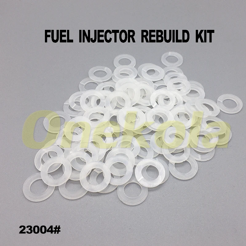 500pcs Fuel injector repair kits Plastic Gasket 13.2*1.1MM for 12608362 12633789 12633784 Chevrolet GMC Terrain Buick Regal 2.4L