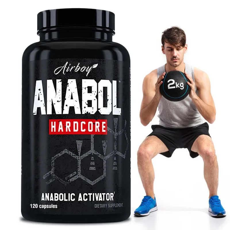

Anabol Hardcore - Advanced Muscle Growth & Recovery Supplement, Metabolism Boost, Joint Health, Recovery & Strength Enhancement