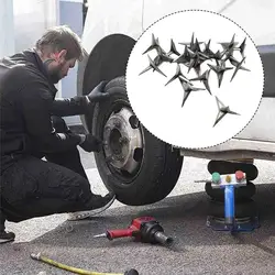 Tire Tyre Puncture Round Nail Spikes Corrosion Resistant Car Nails Puncture Accessories Anti-Theft 20Pcs Auto Security Vehi C6A9