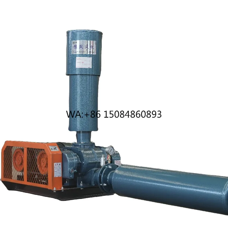 High Efficiency Air Blower Machine, Air-cooled Roots Blower Combined Vacuum Leaf Blower for Garden Yard Daily Debris Clearing