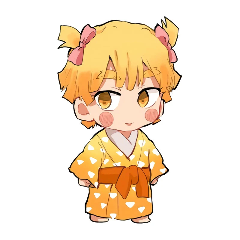 الكرتون الشارات ل شيطان القاتل سيارة ملصق أنيمي مقاوم للماء دراجة نارية Campervan جذع ويندوز الشارات اكسسوارات السيارات ديكور