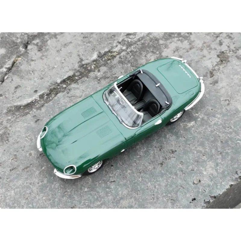 Delprado Diecast 1/43 مقياس Jajuar's E-TYPE سيارة رياضية كلاسيكية سبيكة محاكاة نموذج سيارة جمع عرض لعبة هدية تذكارية