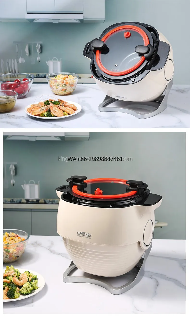 

Intelligent Frying Pan Cooking Machine Fried Noodles Machine Fast Food Restaurant Kitchen Equipment Fried Rice Machine