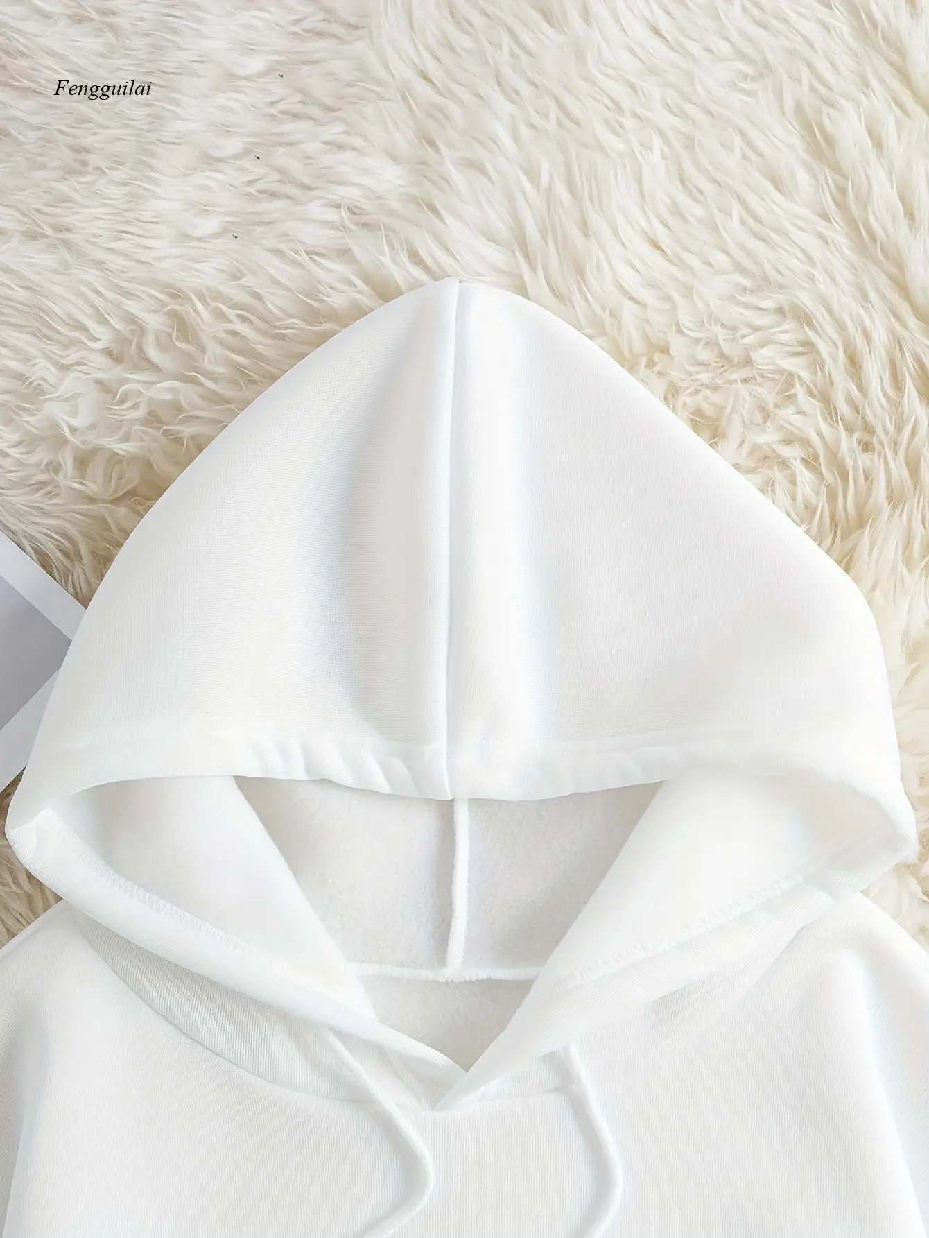 เสื้อฮู้ดลายหนอน - ลายหนอนน่ารัก - เสื้อสเวตเชิ้ตมีเชือกผูก - เสื้อผ้าลำลองสำหรับฤดูใบไม้ร่วง/ฤดูหนาว