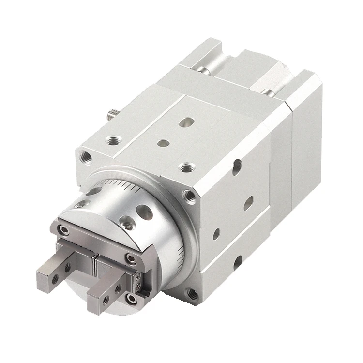 MRHQ10D-90S-N MRHQ16D-90S-N MRHQ20 MRHQ16 MRHQ25 Drehaktuatoren, Luftgreifer, Winkelzylinder, Pneumatikzylinder, Kolbenklaue – Detail 8