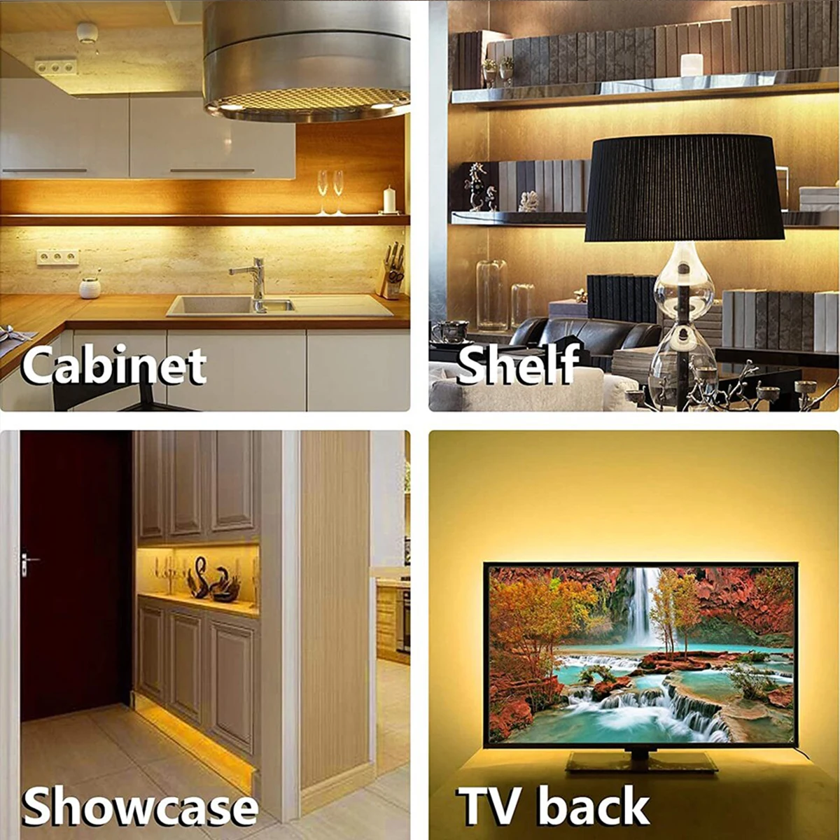 DC 5V Lamp USB Motion LED Backlight TV Kitchen LED Strip Hand Sweep Waving ON OFF Sensor TV Kitchen Under Cabinet Lamp