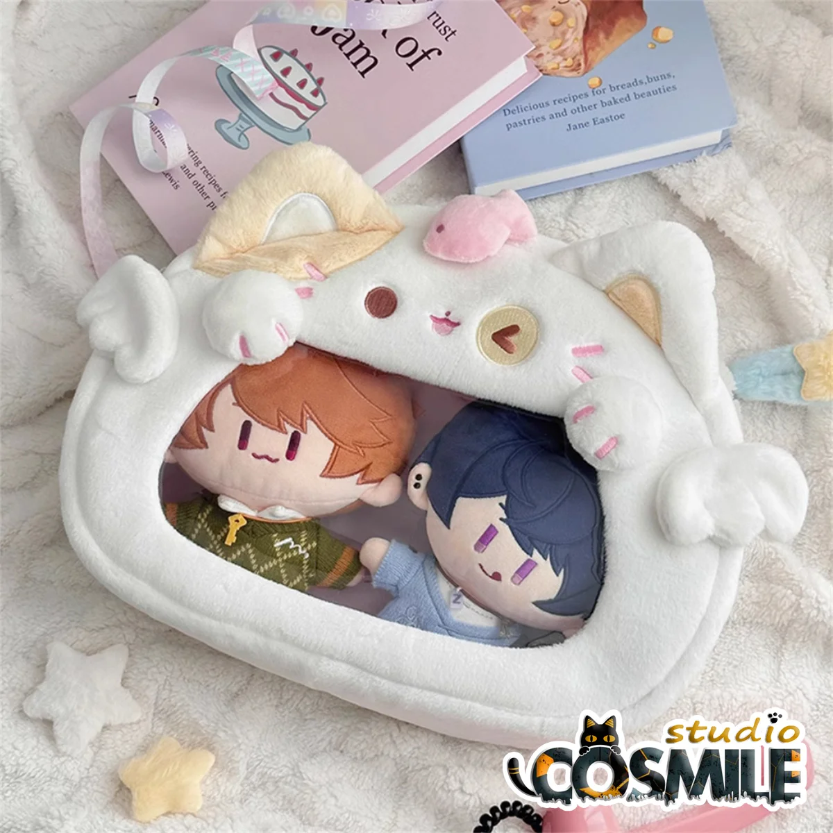 

Аниме-игра ACG Love and Deepspace Arknights Honkai для кошки, собаки, кролика, плюшевая 10 см, 15 см, кукла BJD, игрушка, значок, сумка на плечо Itabag NN