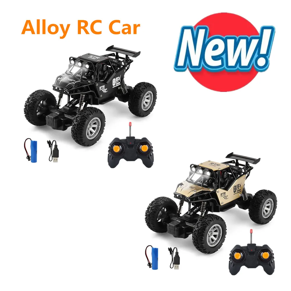 RC Car  Alloy Climbing Monster Truck Vehicle  2.4G Radio Remote Control Cars Toys Gift For Boys Girls