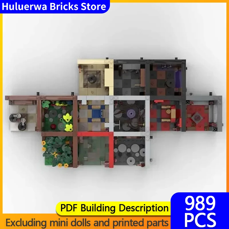 Popular Movie MOC Building Bricks Free Combination Of Twelve Scenes Modular Technology Gifts Holiday Assemble Children Toys Suit