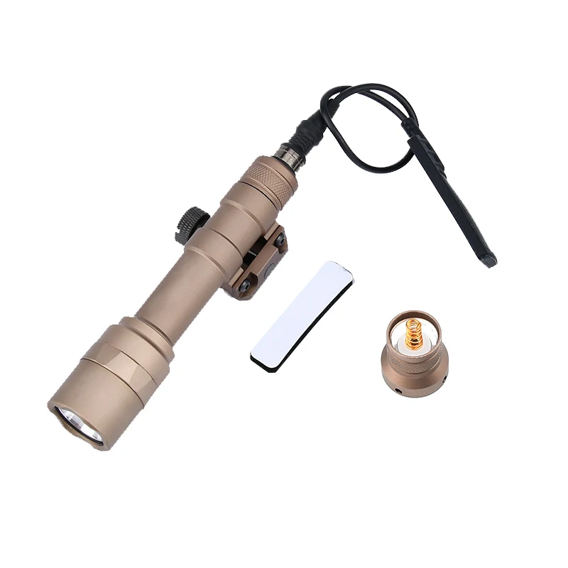 Tactical SF Surefir M600 M600B M600U Flashlight Metal CNC Softair Weapon Light For AR15 M4 M16 HK416 SLR Fit 20mm Picatinny Rail