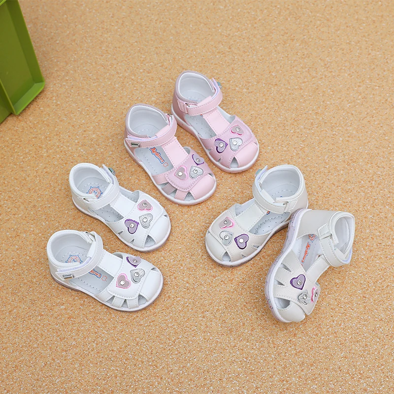 Children Sandals Summer Little Girl Sandals Baotou Girls Beach Sandals Hollow Breathable Baby Shoe