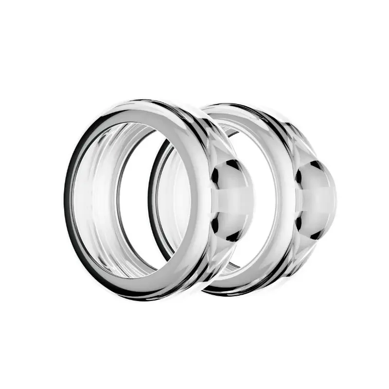 Volltransparente flache Kopfabdeckung aus flüssigem Silikon in medizinischer Qualität, hochauflösender Flachkopfstecker der Serie Shuxiang ET