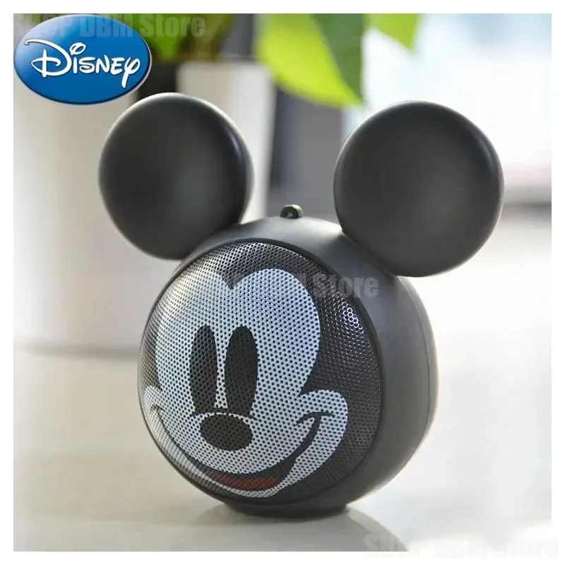 Disney Mickey Mouse Bluetooth Mini Speaker Wireless Speaker TF Card USB Subwoofer Portable MP3 Music Sound Column For PC Phone