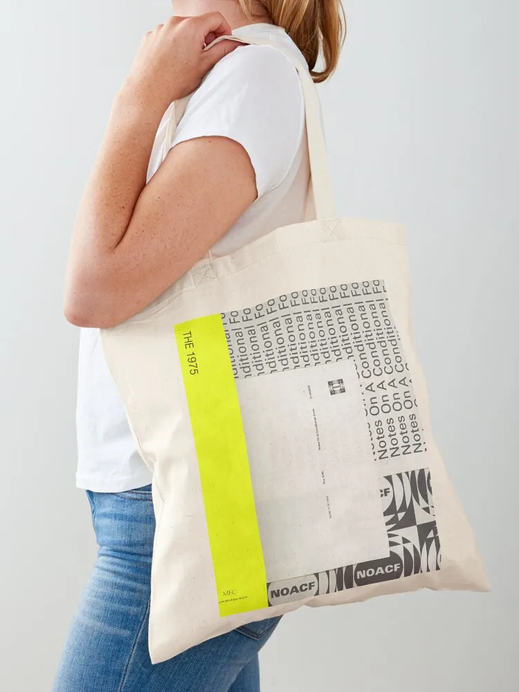 

notes on a conditional form 1975 Tote Bag canvas tote bags canvas tote bag shopper bag women bags luxury women
