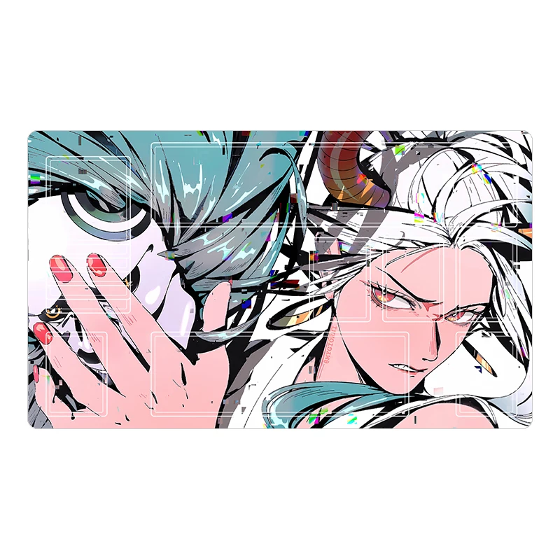 ONE PIECE OPCG DIY Yamato Beautiful Girl Card Mat Board game battle card pad Anime game collection card pad Festival gifts