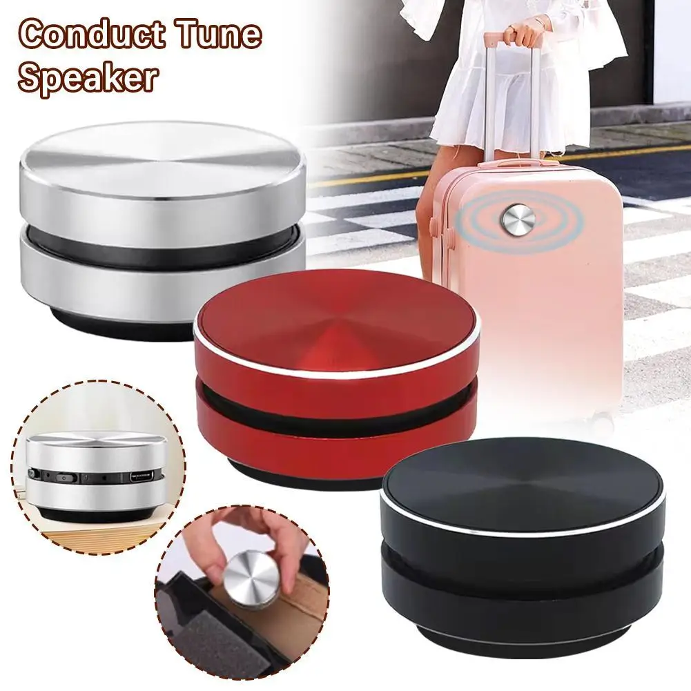 Magnetic Portable Stereo Metal Cannon Resonance Sound System With Wireless Bluetooth Speaker