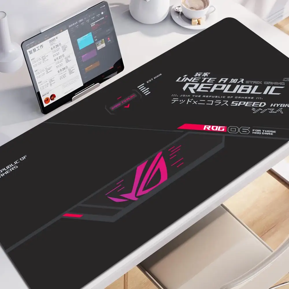 ASUS Xxl Mouse Mat Republic of Gamers ROG Large Gaming Mouse Pad Carpet Rubber Non-Slip Computer Desk Mat Keyboard Pad Playpad