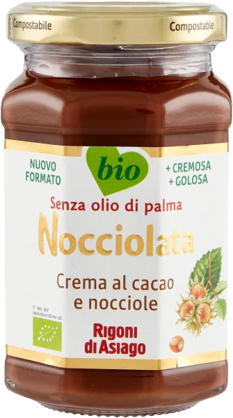 Nocciolata BIO 250g Nusscreme-Rigono Di Asiago