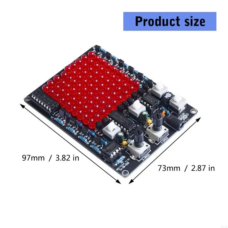QXNF Creative Electronic Electronic LED Light Light Conjunto para projetos computação DIY