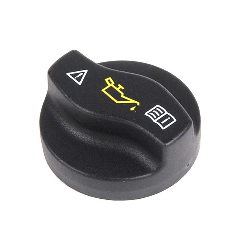 1pc Black Car Engine Oil Filler Cover Cap 0000101685 For Mercedes-Benz A C E S Class Replacement Accessories Component Parts