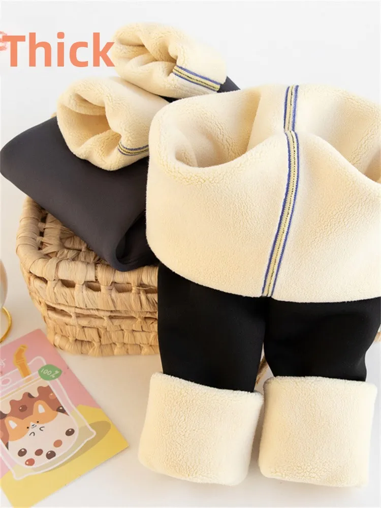 Pantaloni in Velluto Extra Spesso Thiened Fce, Pantaloni Caldi per Yoga, Pantaloni Lunghi a Gamba Dritta per Ragazze