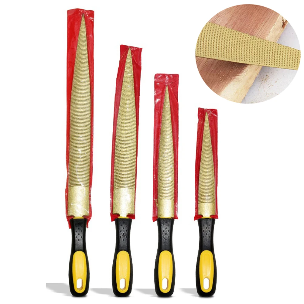 

1pc 4-10inch Wood Rasp File Carbon Steel Wood Carving Files Steel File For Woodworking DIY Craft Gadget Carpenter Multi Tools